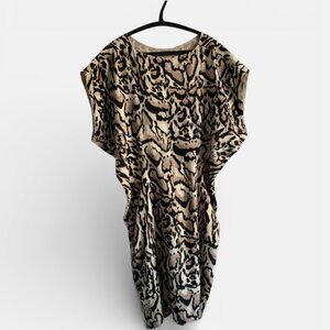 DVF Diane Von Furstenberg Silk Animal Print dress
